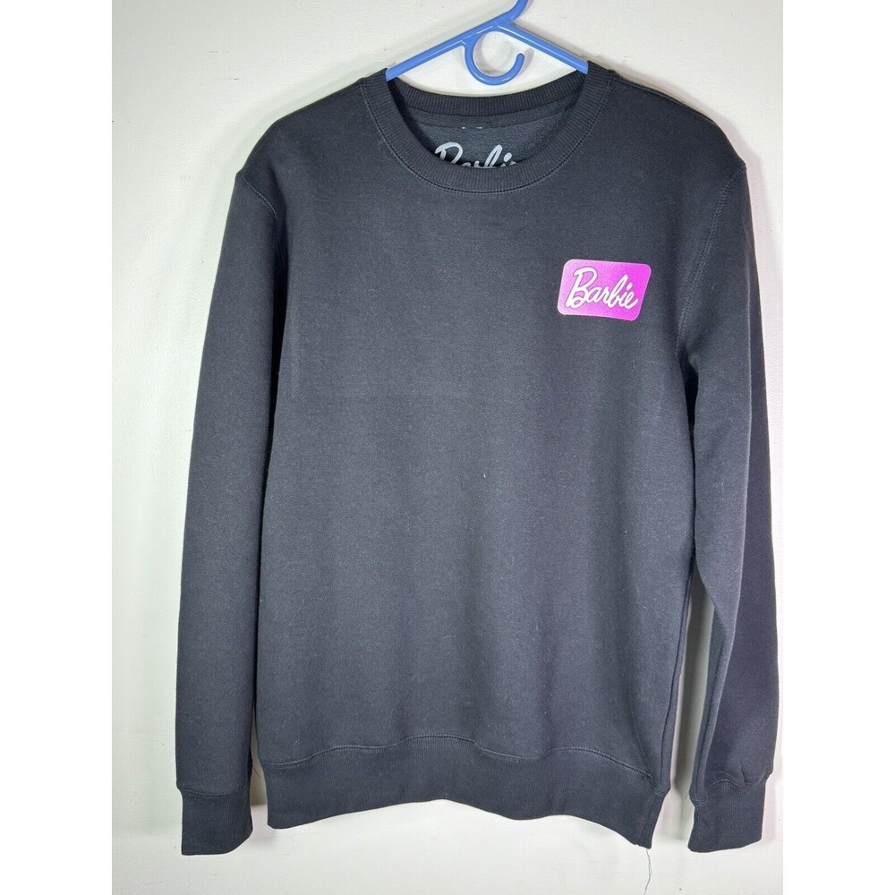 Barbie Movie Dream Car Graphic Sweatshirt M Medium Black NWT Unisex Streetwear